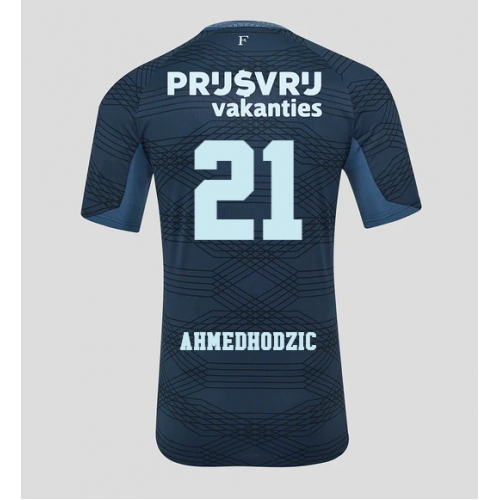 Billige Fotballdrakt Feyenoord Anel Ahmedhodzic #21 Replika Bortedrakt 2025-26 Kortermet Billige Fotballdrakt Feyenoord Anel Ahmedhodzic #21 Replika Bortedrakt 2025-26 Kortermet
